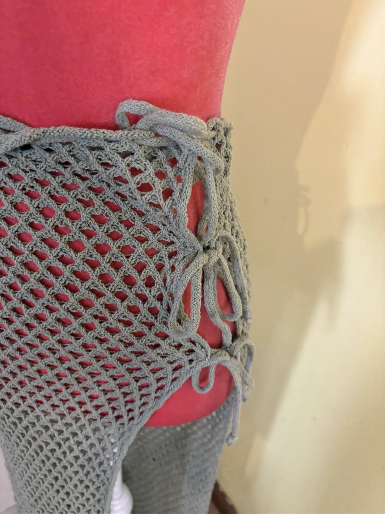 Long Crochet Hollowed Skirt, Beach Cover-Up – photo 3